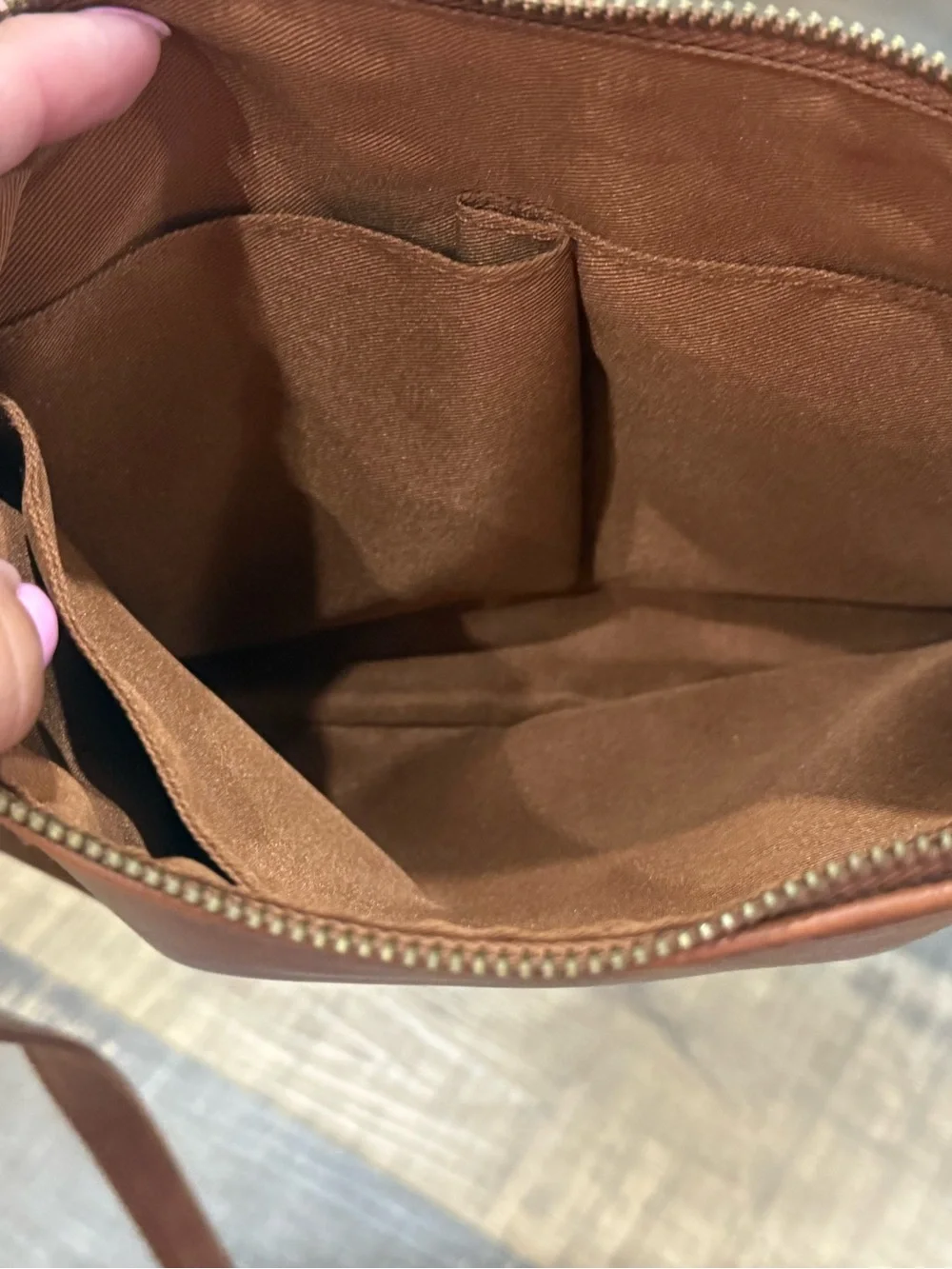 Classic Brown Crossbody Purse